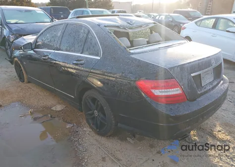 2012 Mercedes-Benz C 250 Sport from USA, damaged, VIN WDDGF4HB3CR216232